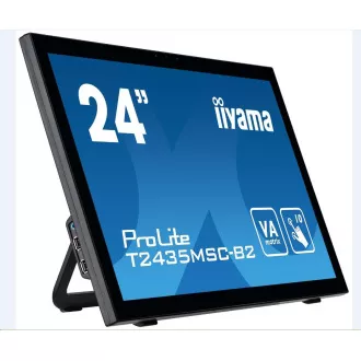 Monitor na dotik Iiyama ProLite T2435MSC-B2, 60 cm (23, 6''), CAP, Full HD, črn