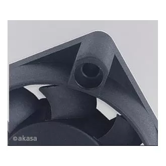 AKASA ventilator 4cm črn ventilator, 40x40x10mm, ležaj v rokavu, 24,87 dBA, 3 nožice AKASA ventilator 4cm črn ventilator, 40x40x10mm, ležaj v rokavu, 24,87 dBA, 3 nožice