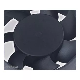 AKASA ventilator 4cm črn ventilator, 40x40x10mm, ležaj v rokavu, 24,87 dBA, 3 nožice AKASA ventilator 4cm črn ventilator, 40x40x10mm, ležaj v rokavu, 24,87 dBA, 3 nožice