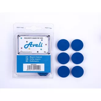 Komplet magnetov AVELI, modra Komplet magnetov AVELI, modra