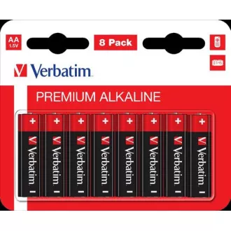 VERBATIM Alkalne baterije AA, 8 PACK, LR6
