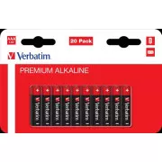 VERBATIM AAA alkalne baterije 20 paketov / LR03