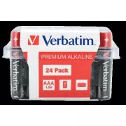 VERBATIM AAA alkalne baterije 24 paketov / LR03