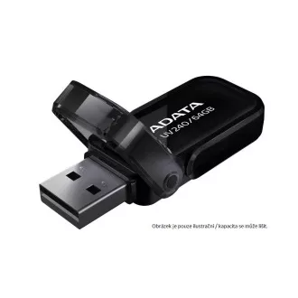 ADATA Flash disk 32 GB USB 2.0 Dash Drive UV240, črn
