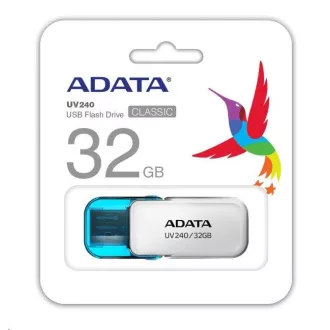 ADATA Flash disk 32 GB UV240, USB 2.0 Dash Drive, bel