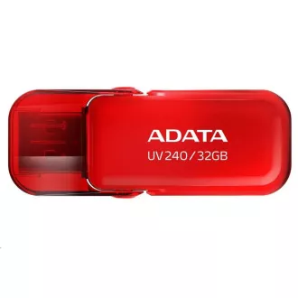 ADATA Flash disk 32 GB UV240, USB 2.0 Dash Drive, rdeč