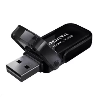 ADATA Flash disk 64 GB UV240, USB 2.0 Dash Drive, črn
