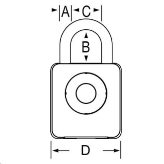 MasterLock 4400EURD Elektronska ključavnica