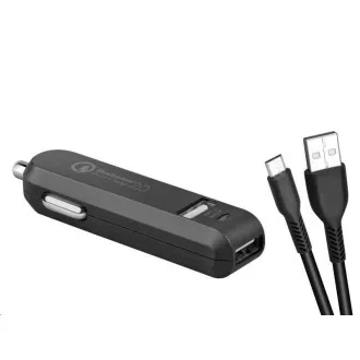 AVACOM CarMAX 2 avtomobilski polnilnik 2x Qualcomm Quick Charge 2.0, črn (kabel micro USB) AVACOM CarMAX 2 avtomobilski polnilnik 2x Qualcomm Quick Charge 2.0, črn (kabel micro USB)