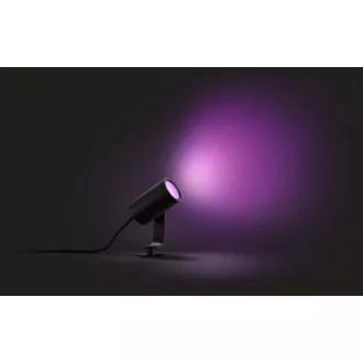 PHILIPS Lily Zunanja točkasta svetilka, Hue White in barvni ambient, 230V, 1x8W integrirana LED, krom mat, podaljšek (1741530P7) PHILIPS Lily Zunanja točkasta svetilka, Hue White in barvni ambient, 230V, 1x8W integrirana LED, krom mat, podaljšek (1741530P7)