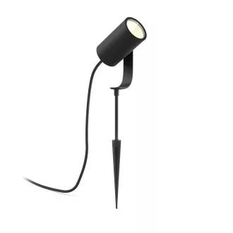 PHILIPS Lily Zunanja točkasta svetilka, Hue White in barvni ambient, 230V, 1x8W integrirana LED, krom mat, podaljšek (1741530P7) PHILIPS Lily Zunanja točkasta svetilka, Hue White in barvni ambient, 230V, 1x8W integrirana LED, krom mat, podaljšek (1741530P7)