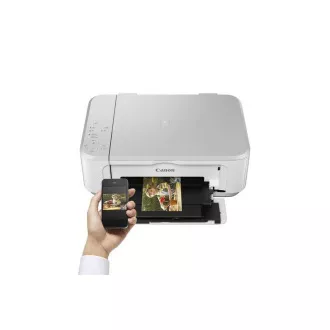 Canon PIXMA Printer MG3650S bela - barvni, MF (tiskanje, kopiranje, skeniranje, oblak), obojestranski tisk, USB, Wi-Fi