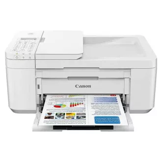 Canon PIXMA Printer TR4551 bele barve, MF (tiskanje, kopiranje, skeniranje, oblak), ADF, USB, Wi-Fi, Bluetooth