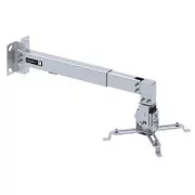CONNECT IT Stenski nosilec za projektor Spider, SREBRNI /za monitorje z razmikom lukenj 225-316 mm