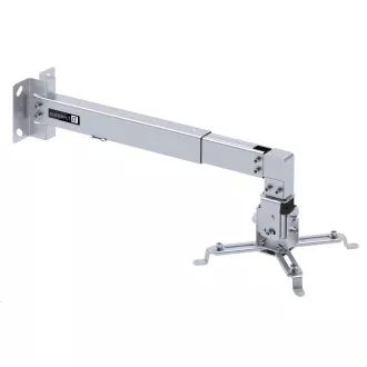 CONNECT IT Stenski nosilec za projektor Spider, SREBRNI /za monitorje z razmikom lukenj 225-316 mm