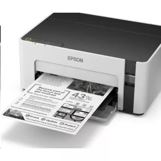 EPSON črnilo za tiskalnik EcoTank Mono M1120, A4, 720x1440, 32 strani na minuto, USB, 5 let garancije po brezplačni registraciji
