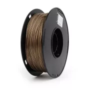 GEMBIRD Tiskarska struna (filament) PLA PLUS, 1, 75mm, 1kg, kovinsko zlata