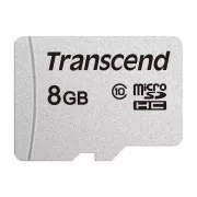 TRANSCEND MicroSDHC kartica 8GB 300S, razred 10, brez adapterja