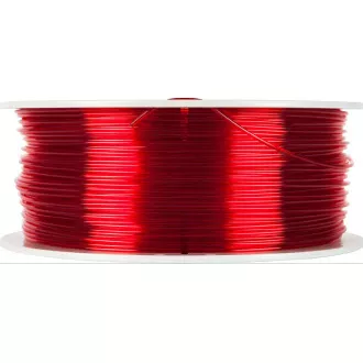 VERBATIM Filament za 3D tiskalnike PET-G 2,85 mm, 123 m, 1 kg, rdeč, prozoren VERBATIM Filament za 3D tiskalnike PET-G 2,85 mm, 123 m, 1 kg, rdeč, prozoren