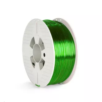 VERBATIM Filament za 3D tiskalnike PET-G 2,85 mm, 123 m, 1 kg, zeleni, prozoren VERBATIM Filament za 3D tiskalnike PET-G 2,85 mm, 123 m, 1 kg, zeleni, prozoren