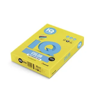 Kserografski papir IQ A4/80g 500 listov intenzivno rumene barve IG50 Kserografski papir IQ A4/80g 500 listov intenzivno rumene barve IG50