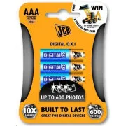 JCB OXI DIGITAL alkalna baterija LR03, blister 4 kosi