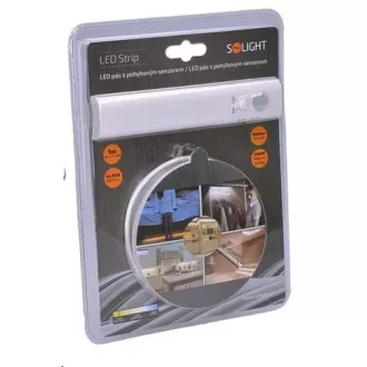Solight LED svetlobni trak s senzorjem gibanja, 1 m, 4x AAA Solight LED svetlobni trak s senzorjem gibanja, 1 m, 4x AAA