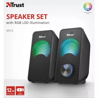 Komplet zvočnikov TRUST Arys Compact RGB 2.0