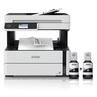 EPSON tiskalniško črnilo EcoTank Mono M3170, 4v1, A4, 39 str/min, USB, Wi-Fi, obojestranski tisk, ADF, 5 let garancije po brezplačni registraciji
