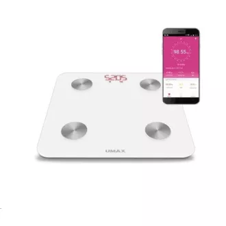 UMAX Scale Smart Scale US20M pametna osebna tehtnica - bluetooth, največja obremenitev 150 kg UMAX Scale Smart Scale US20M pametna osebna tehtnica - bluetooth, največja obremenitev 150 kg