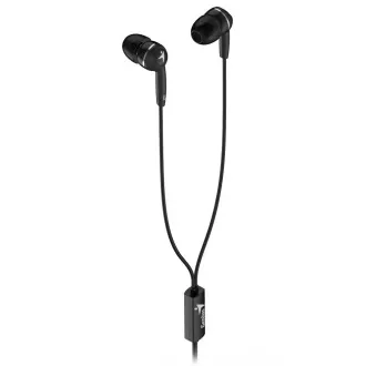 GENIUS slušalke z mikrofonom HS-M320, črne