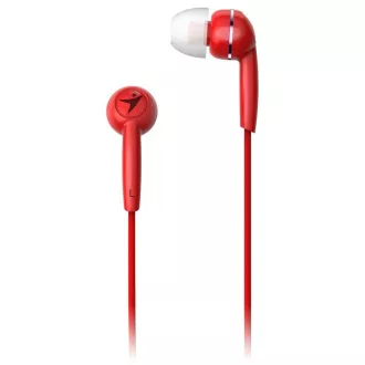 GENIUS slušalke z mikrofonom HS-M320, rdeče