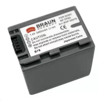 Baterija Braun SONY NP-FP90, 2460 mAh