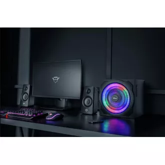 TRUST Speakers GXT 629 Tytan RGB osvetljen 2.1 zvočniški komplet