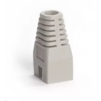 Zaščita za konektor RJ45, neprebojna - siva, 100 kosov