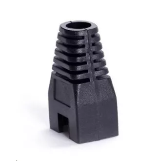 Zaščita za konektor RJ45, neprebojna - črna, 100 kosov Zaščita za konektor RJ45, neprebojna - črna, 100 kosov