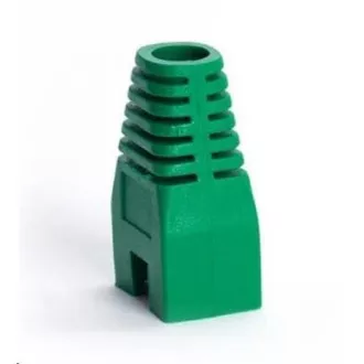 Zaščita za konektor RJ45, neprebojna - zelena, 100 kosov