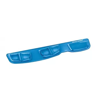 Fellowes Health-V CRYSTAL gel Microban modra opora za zapestje za tipkovnico
