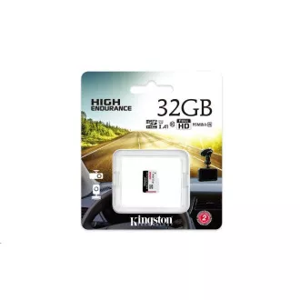 Kingstonova kartica MicroSDHC 32 GB High Endurance, 95R Class 10 UHS-I U1