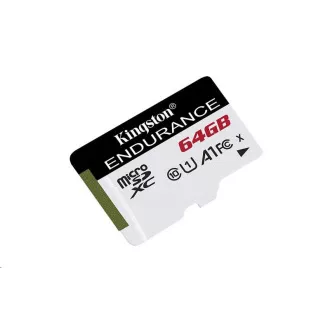 Kingston MicroSDXC 64 GB microSD XC High Endurance, 95R Class 10 UHS-I U1