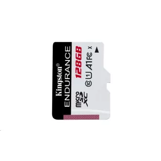 Kingston MicroSDXC 128 GB, visoka vzdržljivost, 95R, razred 10 UHS-I U1