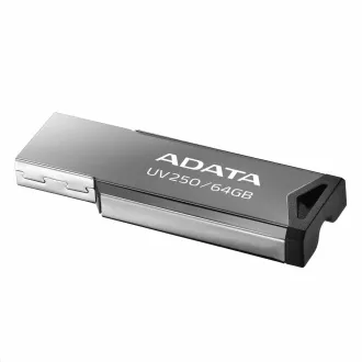 ADATA Flash disk 64 GB UV250, USB 2.0 Dash Drive, srebrn