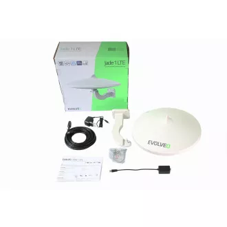 EVOLVEO Jade 1, aktivna zunanja antena FM/DAB /DVB-T2, LTE, 4G, 5G filter