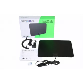 EVOLVEO Xany 2A, 230/5V, aktivna sobna antena FM/DAB /DVB-T2, LTE, 4G, 5G filter