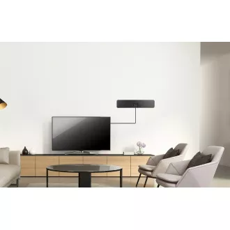 EVOLVEO Xany 2B, 230/5V, aktivna sobna antena FM/DAB /DVB-T2, LTE, 4G, 5G filter