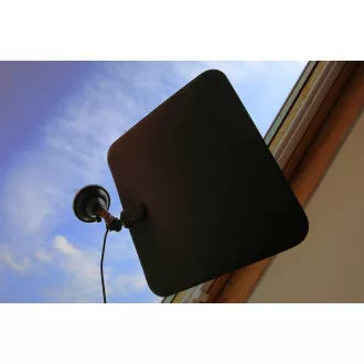 EVOLVEO Xany 2C LTE 230/5V, aktivna sobna antena FM/DAB /DVB-T/T2, filter LTE