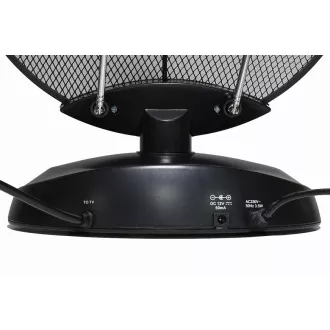 EVOLVEO Xany 4, 230/12V, aktivna sobna antena FM/DAB /DVB-T2, filter LTE, 4G, 5G