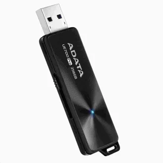 ADATA Flash disk 256 GB UE700PRO, USB 3.1 Dash Drive Elite (R:360/W:180 MB/s), črn ADATA Flash disk 256 GB UE700PRO, USB 3.1 Dash Drive Elite (R:360/W:180 MB/s), črn