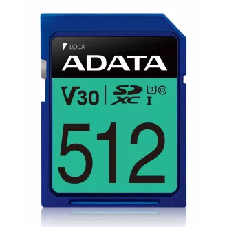 Kartica ADATA SDXC 512GB Premier Pro UHS-I U3 Class 10 (R:95/W:60 MB/s)