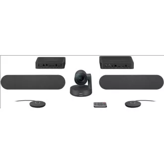 Logitech Rally PLUS System Premium Ultra-HD konferenčna kamera, konferenčni sistem